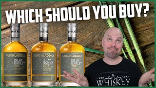 Islay Barley 2011, 2012, and 2013 Scotch Review