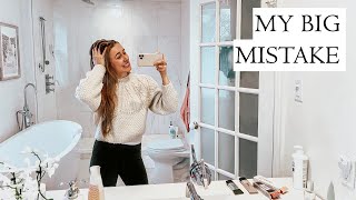 MY WEEK DID NOT GO TO PLAN… VASE DIY, LAUNDRY STRIPPING, AND MY CLEANING MISTAKE  |  EMMA COURTNEY