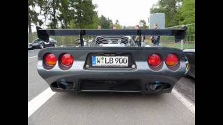 Mosler MT900 GTR Sound+Acceleration