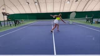 Podmogilnaia Daria College Tennis Recruiting Video Fall 2022