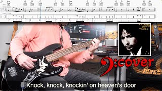 Bob Dylan - Knockin' On Heaven's Door - Bass Cover with Tabs in 4K