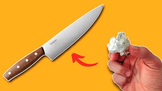 Заточите свой нож Razor Sharp | Как заточить нож до бритвенной остроты.