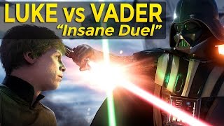 INSANE Jedi vs Sith Lightsaber Duel - Star Wars Battlefront (Parody)