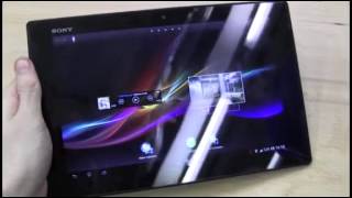 Sony Xperia Tablet Zwater dunk