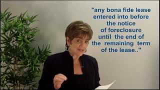 Tenant Rights in Foreclosed Homes 2 Minute Real Estate Video