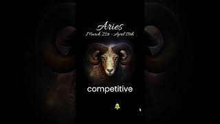 Aries Zodiac Qualities Astrology #shorts