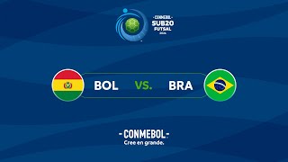 BOLIVIA vs. BRASIL | CONMEBOL SUB20 FUTSAL 2024