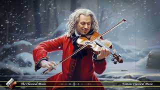 Vivaldi  Winter 1 hour NO ADS   The Four Seasons  Most Famous Classical Pieces & AI Art   432hz