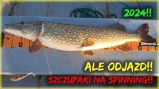 Ale odjazd!! | Szczupaki na spinning na Duże gumy!! | Wędkarstwo 2024!!