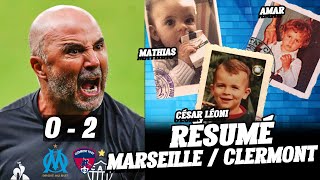 Résumé du match Marseille / Clermont (0-2)