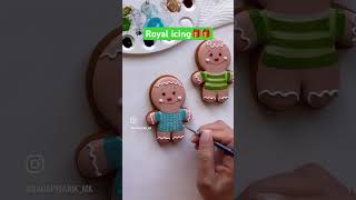 Royal icing🎉🎁🎉🎁 #christmas #royalicing #celebration #art #cookies #fun #business #present