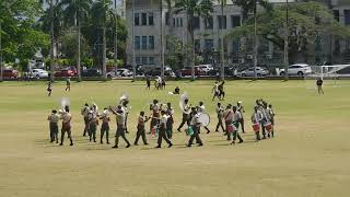 RFMF BAND DURING THE SUVA GRAMMAR SCHOOL CADET PASSOUT