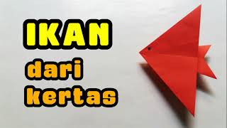 Cara Membuat Ikan Dari Kertas | ORIGAMI