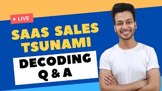 Live Q&A- How You Can Shift From Ed. Tech to SaaS Sales