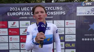 #EuroTrack24 Jun/U23 | Heorhii Chyzhykov interview