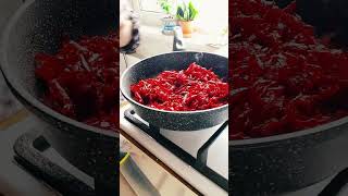 Самый вкусный красный борщ