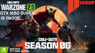 CALL OF DUTY: WARZONE 2.0 - SEASON 6 - i5 11400F + GTX 1650 SUPER