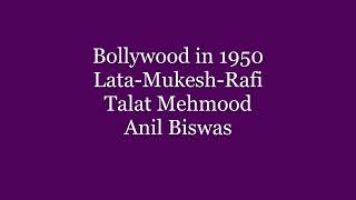 (1950) Lata-Mukesh-Rafi-Anil Biswas-C Ramchandra