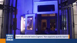 Danni alla volta del teatro Cagnoni: ''Non sappiamo quando riaprirà''