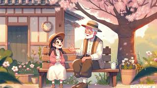 Chill Spring With Grandpa - Lofi hip hop mix ~ Stress Relief, Relaxing Music