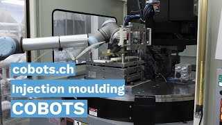 Spritzgiessen automatisieren mit kollaborierenden Robotern | CHROMOS Industrial