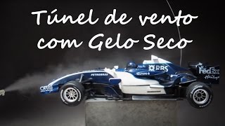 [ Experimento ] E016 Tunel de Vento com Gelo Seco