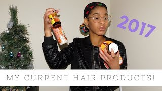 My Current Natural Hair Products-- 2017!