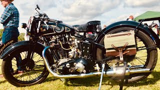 KOP HILL CLIMB Motorcycles SIGHTS & SOUND of CLASSIC BIKES on Second Day Riding Up a Very Steep Road