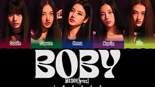 MEOVV (미야오) 'BODY' Lyrics 가사 [Color Coded Han_Eng_Chinese]（中韓英歌詞）