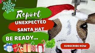 Enjoy the Process of Stitching a Cow with a Santa Hat | Fun Projects | Machine Embroidery by Artapli