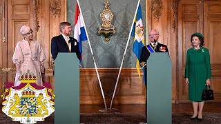 H.M. Konungens pressuttalande i samband med statsbesök från Konungariket Nederländerna