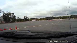 SDAC-25 2nd autocross with CSX