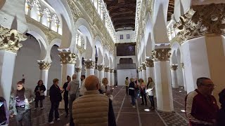 DESDE LA SINAGOGA DE SANTA MARÍA LA BLANCA EN TOLEDO Procesión de las Antorchas 2024.