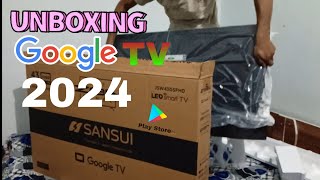 New Google TV  unboxing 2024 || Sansui  (43 inch) Full HD LED Smart Google TV  Edition JSW43GSFHD