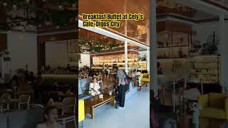 Breakfast buffet at Cely’s Cafe, Digos City. P350/head #shorts