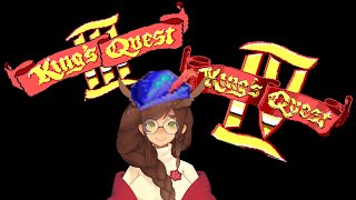 [Kings Quest 3 & 4] Magic Typing Adventure and PERILS | Owl Vtuber (1984-1988) [Sierra On-Line]