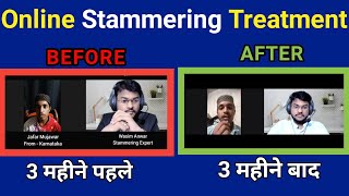 Stammering cured in 3 months. Online Stammering treatment.Wasim Anwar, Stammering care foundation