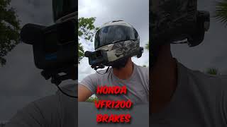 Brakes on the Ultimate Dad Bike (VFR1200)