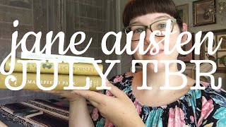 Jane Austen July TBR