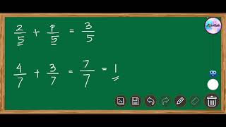 Penjumlahan Pecahan Biasa dengan Pecahan Sama untuk Kelas 3456 | Tips matematika