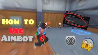 iPhone in Aimbot 👽 || How to use Aimbot ⚙️