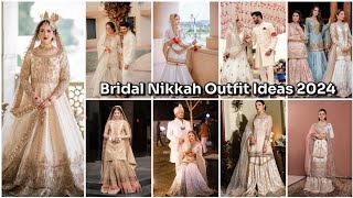 Bridal Nikkah Outfit Design | Top Pakistani Bridel Nikkah Dresses | Wedding Dress Idea@Ready_4_Style