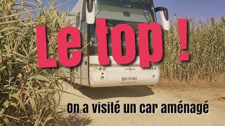 On a visité un car aménagé le top !#campingcar #ecoflow #vanlife #vacances