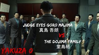 Yakuza 0 - Judge Eyes Goro Majima's (堂島組) Legend Style vs EX HARD Dojima Family (No Damage)