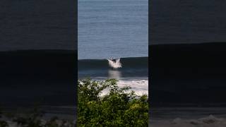 Hidden surf spot captured from the jungle #surf