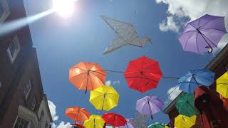 Salisbury High Street Umbrellas