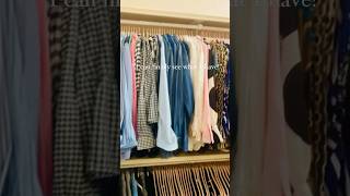 Walk-In Closet Transformation and Organization #closetmakeover #closet #closetgoals