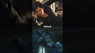 Leon S. Kennedy vs JILL valentine #leon  #jillvalentine #youtubeshorts #viral