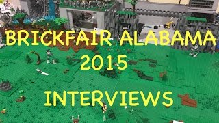 BrickFair Alabama 2015 -TMBB interviews - LEGO MOCs