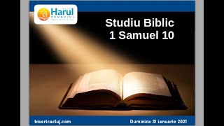 1 Samuel 10 sermon video 31 Jan 2021